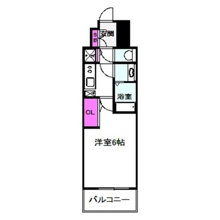 エスリード京橋の物件間取画像